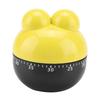 Cartoon Animal Shape Kitchen Timer Mechanical Counters Clock for Cooking Timing Tool(Yellow)