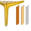 4Pcs Metal Furniture Legs Modern Styles Replacement Legs Sofa Legs for Bookshelf Sofa Cabinet Chair Coffee Table