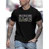 European Sizes Summer New Trendy Men's Printed Short Sleeve T-Shirt Versatile Men's Top