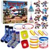 23d Christmas Advent Calendar, Baseball Toys For Kids And Teens, Surprise Gift Boxes For Boys, Girls, And Teens, Baseball Accessories And Decorations