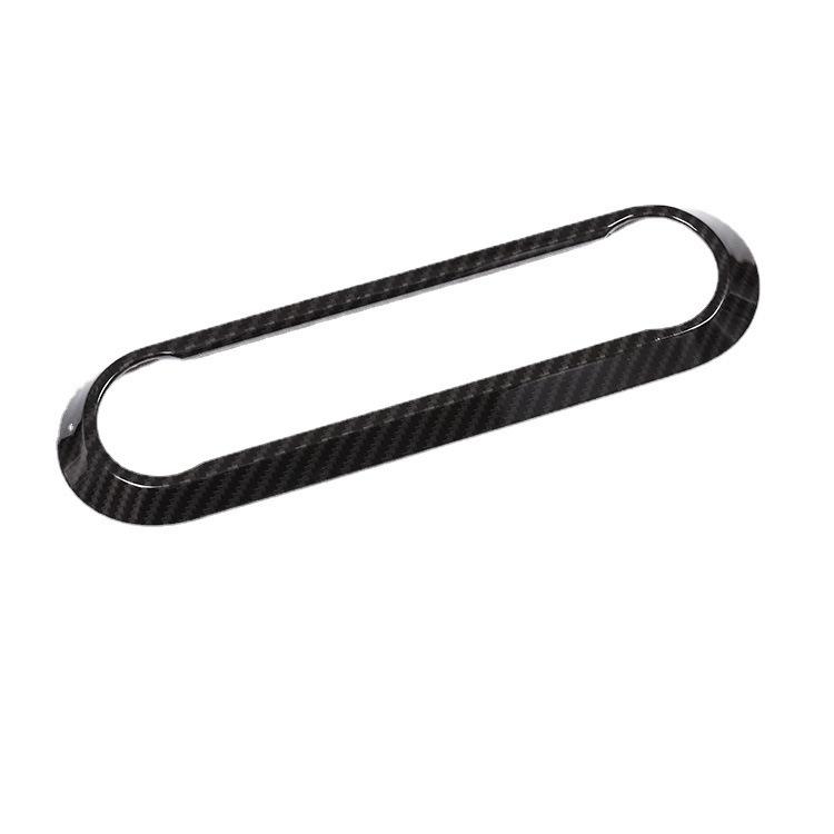 Applicable To Alfa RomeoGiuliaAir Conditioning Adjustment Decoration Frame Carbon Fiber Pattern Interior