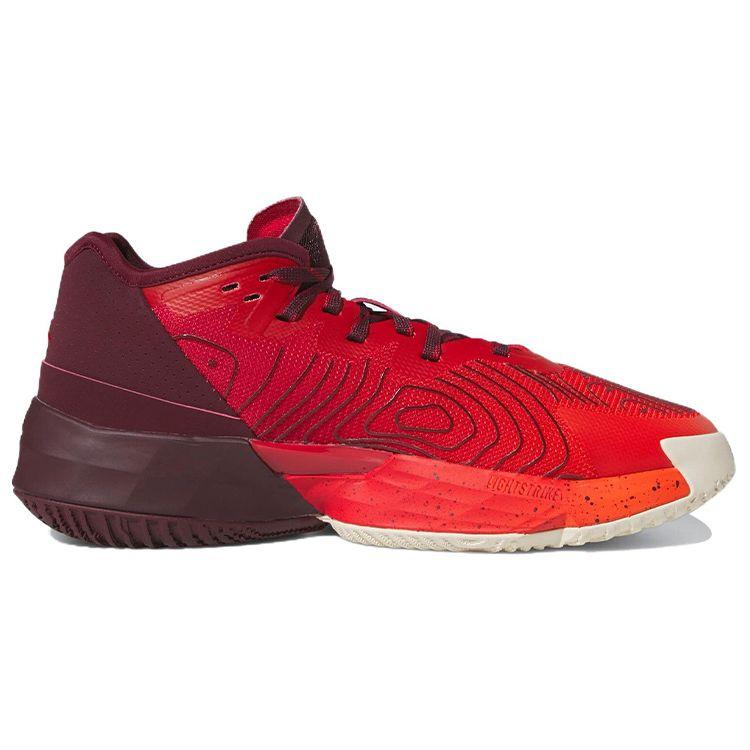 Adidas D.O.N. Issue #4 Time to Shine Unisex Sneakers Red Better-Scarlet Cream-White HR0725