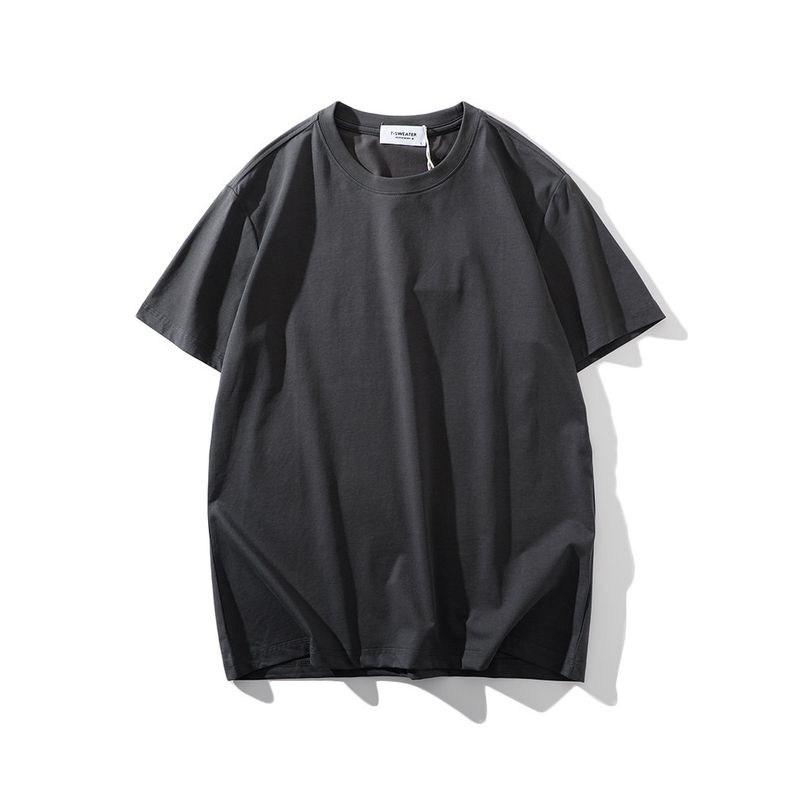 Foreign Trade Export to Domestic Sales DuPont Sorona Cool Feeling Lyocell Tencel Short sleeve T-shirt Men Summer Light Luxury Top