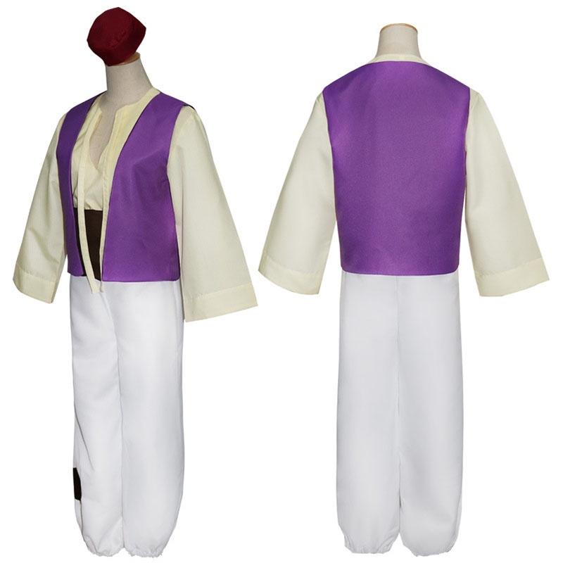 Versatile Aladdin And His Wonderful Lamp Prince Halloween Costume For Cosplay Events