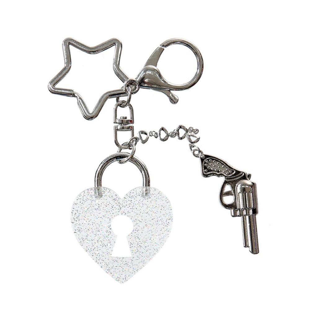 CLUT STUDIO 1 0 heart lock key ring