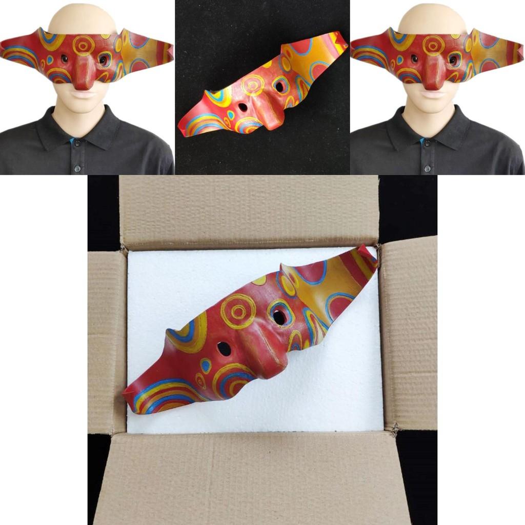 Unique Resin Wu Yanzu Mask For Halloween Costume Parties Perfect For Role Play