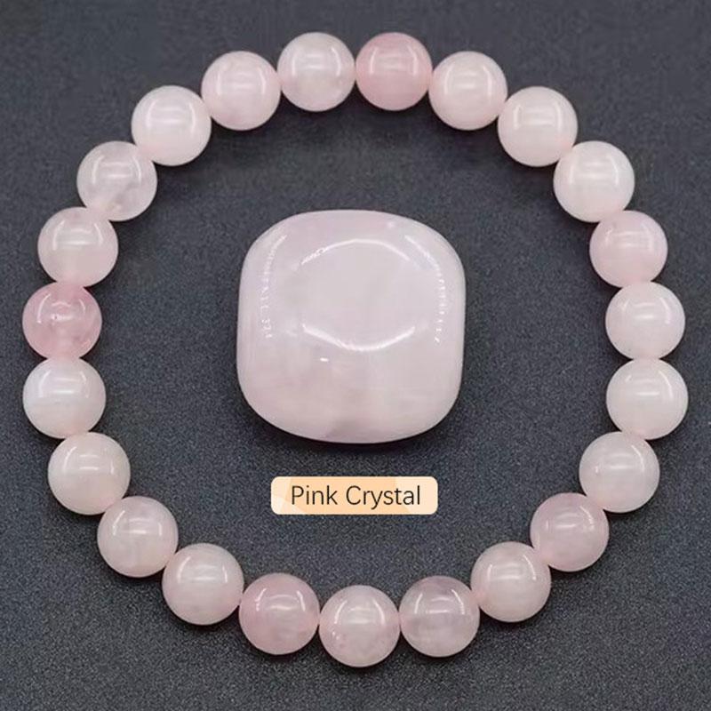 Originalt stensmycke för kvinnor män trendigt Blå Apatit pärlade Zirkon armband chefens dag scen medarbetaruppskattningsgåvor