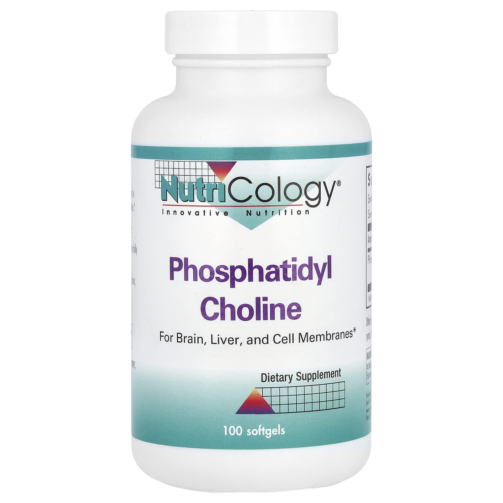 

Nutricology, Phosphatidyl Choline, 100 Softgels