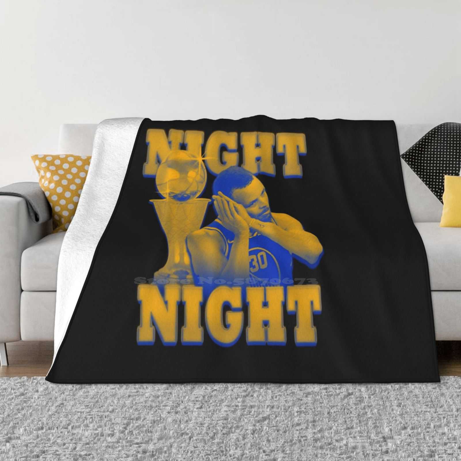 Night Night Curry A Night Night Curry A Night Night Curry Soft Warm Blanket Sofa/Bed/Travel Love Gifts Draymond Green 30x40in