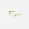 ANDYWEN 925 Sterling Silver Gold Oval CZ Zircon Stud Earring Clips Women Luxury Fine Jewelry 2023 Crystal Rock Punk Jewels