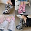 Plush Leg Warmers Winter Warm Knee High Leg Socks Kawaii Leg Cover Lolita