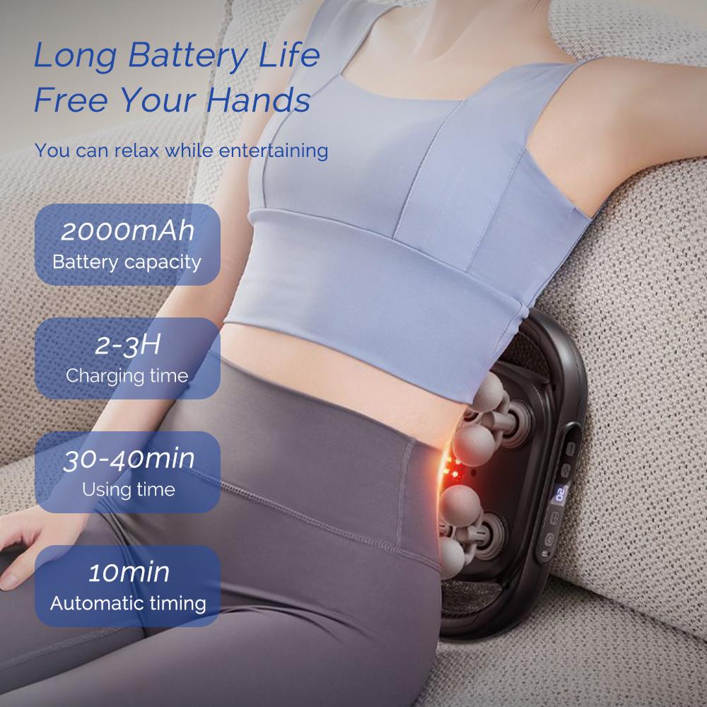 16-Head Fascia Gun High-Frequency Vibration Body Massage Gun Waist and Back  Massager Neck Shoulder Massager Muscle Masajeador