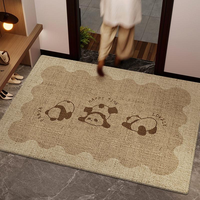 

Домашний входной коврик Нескользящий коврик для ног Прихожая Гостиная Коврик для ног Легкая роскошь Современный 60 * 90CM