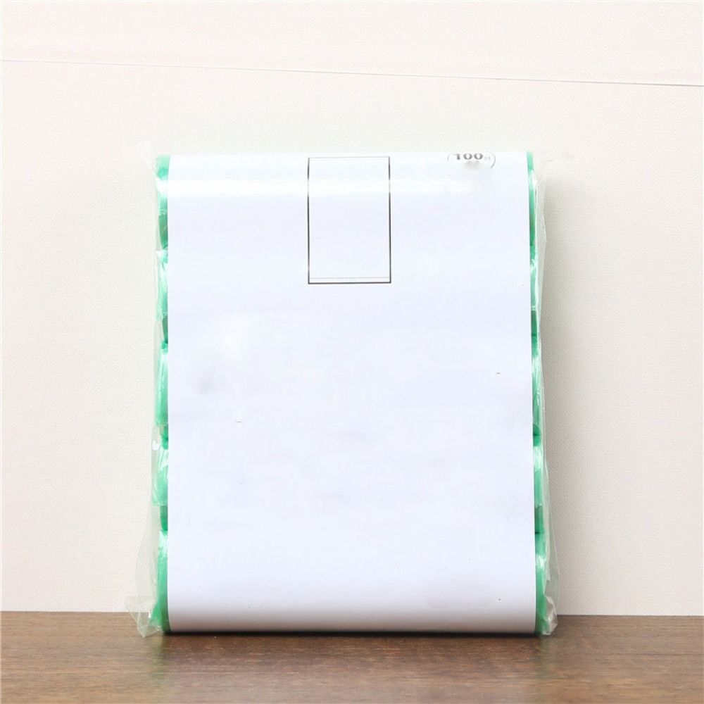 200PCS Plastic Disposable Garbage Bags Household Trash Bag Liner Bags Trash Pouch Storage