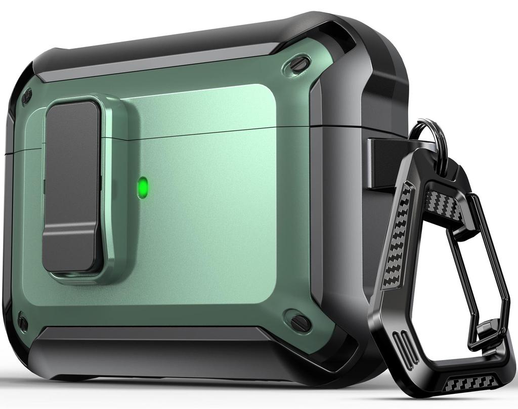 Apple AirPods Pro 3 Protective Case: TPU Flip Cover with Buckle