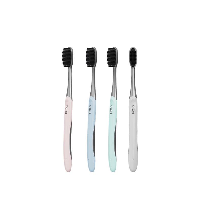 Frog Gentle Care Carbon Fiber Soft Bristle Adult Toothbrush 2-Pack