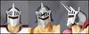 Kaiyodo Micro Yamaguchi Revolmini Kinnikuman Robin Mask PVC Painted Action rm-009 (ABS & Figure)
