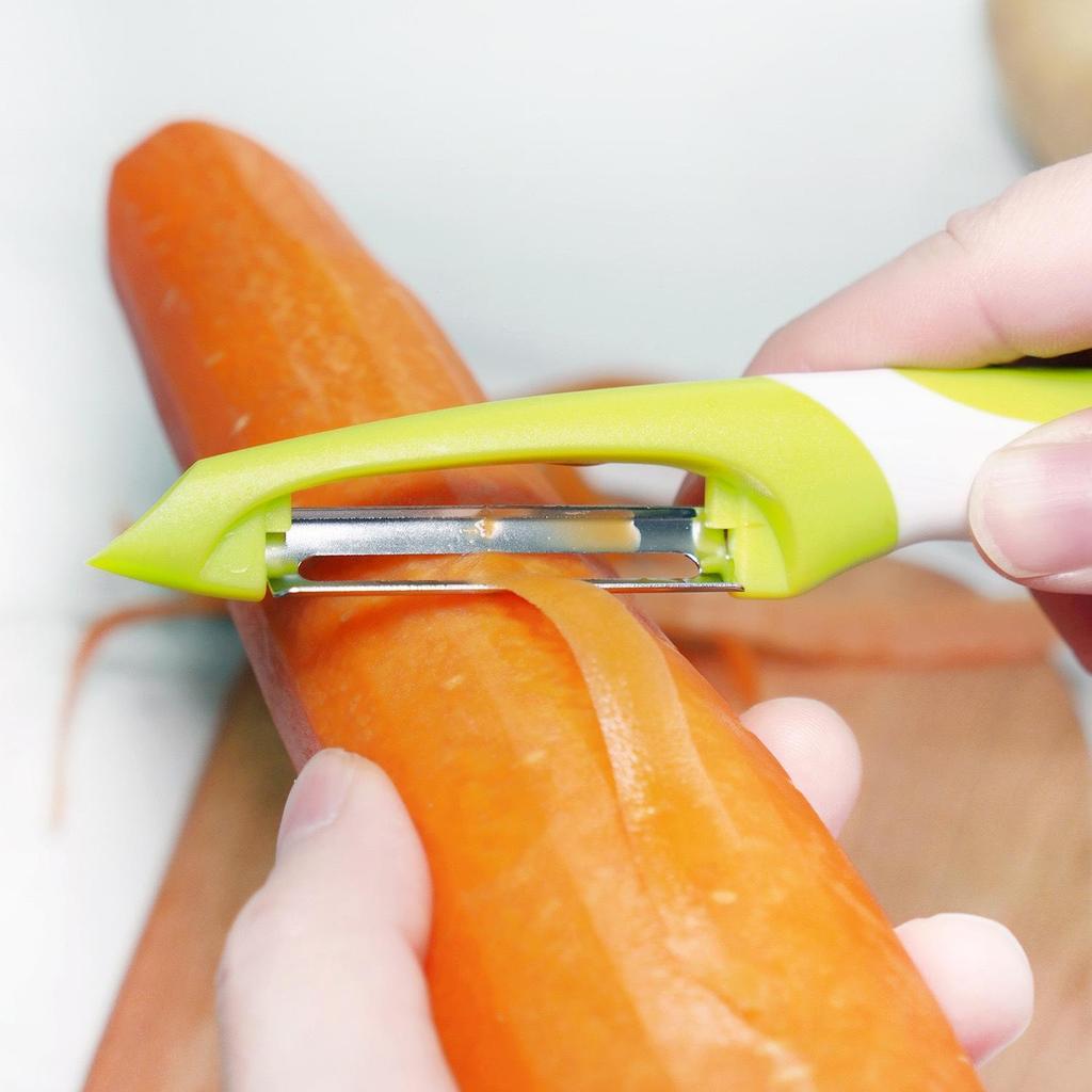 Multifunctional Stainless Steel Peeler for Potatoes, Fruits, & Melons