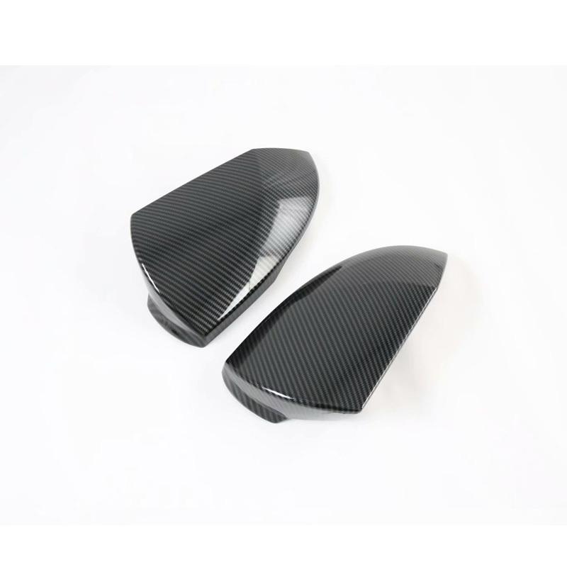 For Hyundai Elantra CN7 - car Rearview mirror cover trim,accessories black carbon fibre Side Mirror Covers Avante I30