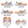Allover Printed EVA Yard Clogs Unisex Lightweight Soft Slip On Garden Yard Home Bathroom Casual Walking Leisure Sandals Beach Wear