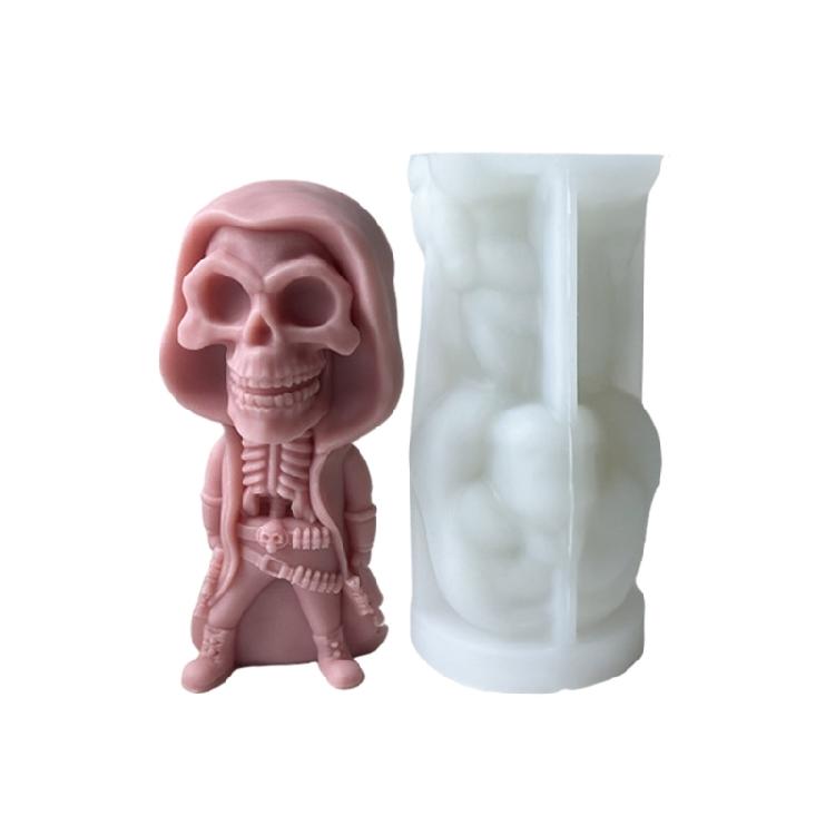 

Силиконовая форма для 3D тыквенной свечи DIY Хэллоуин Гипс Мыло Изготовление Декорирование