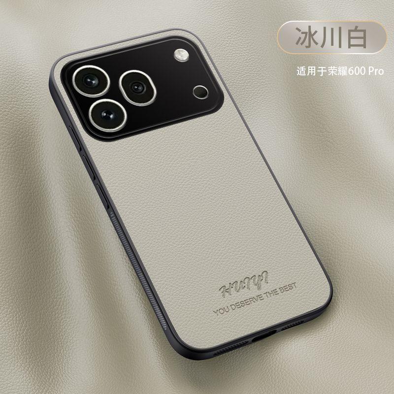 For Honor 600 Pro Case Retro Fashion PU Leather For Magsafe Magnetic Anti-fall Protective Back Cover For Honor 600 600Pro Shell