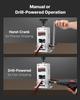 Manual Wire Stripper Machine, 1.5-30 mm, Copper Cable Stripper Tool, Hand Crank or Drill Powered Modes, Heavy-Duty Q235 Frame Wire Stripping Machine,