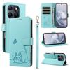 For Moto Edge 70 Fusion 5g/Edge 60 Pro Cute Cat Printed Wallet Flip Case Cover, Credit Card Case Bag for Sony Xperia 10 Vii