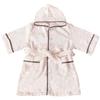 Bloom Imabari Towel Gauze Made In Size Small Kids' Bathrobe/Bath Poncho, Hooded, Fabric, Fabric, Quick-Drying, 100% Cotton, Japan, (Pink)