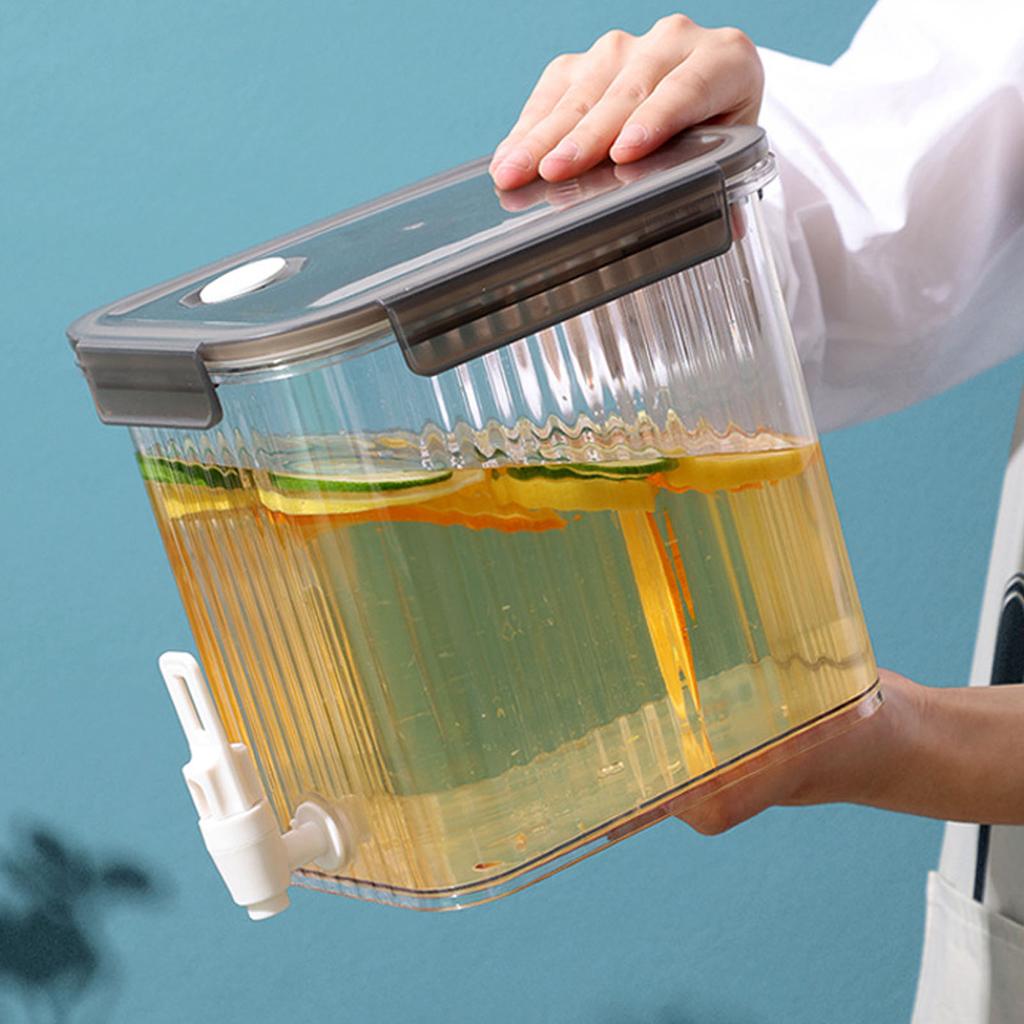 Drink Dispenser 3.5L Large Capacity Versatile Temperature Resistant Beverage Dispenser Cold Kettle