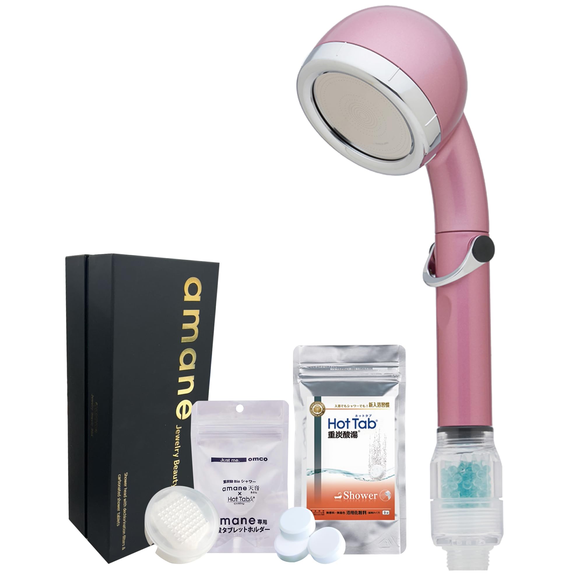 

New Life Support in Exclusive amane Jewelry Beauty Amane Shower High Water Water Low Water Pressure Compatible [Made Japan] [Official Box] Head,