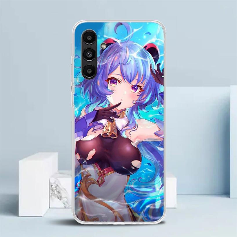 Genshin Impact Ganyu Phone Case For Samsung Galaxy A17 A37 A57 A16 A15 A14 A13 A56 A55 A54 A53 A36 A35 A34 A33 A26 A25 A24 A23 G