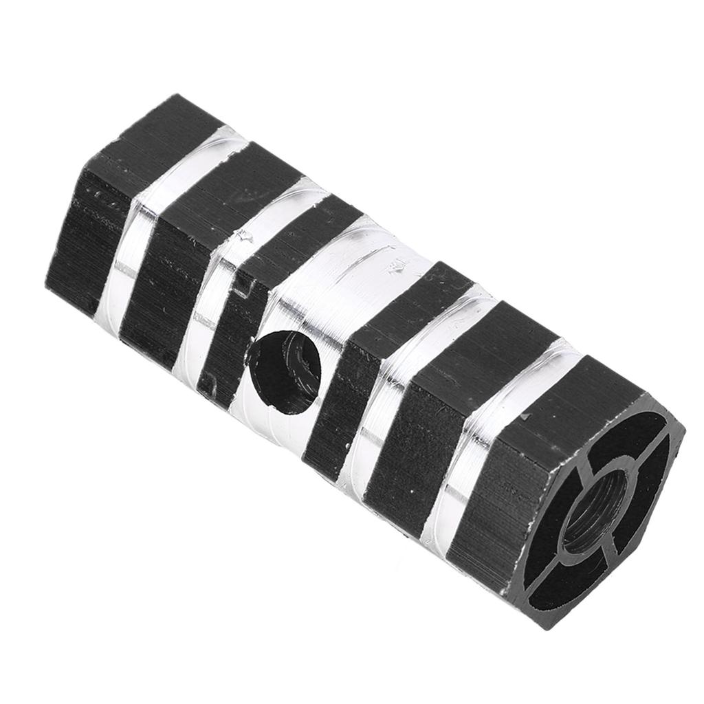 1 Paar Fahrradpedale Achse Fußstütze Stifte Rutschfest Hintere Fußpedale für Mountainbiking Sechseckig