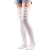 Fashion Women's Long Sock Woolen Foot Warmer Stockings Autumn and Winter Solid Color Knee-high Long Socks Casual Stacked Stockings