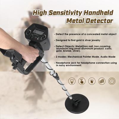 Metal Dedektörü Yeraltı Profesyonel Altın Hazine Avcısı Tracker Arayıcı Metal Dedektörü