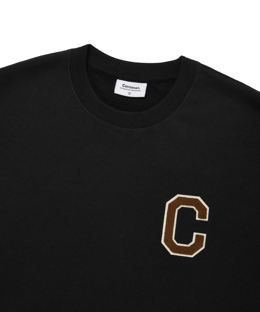 COVERNAT C Logo Sweatshirt Black