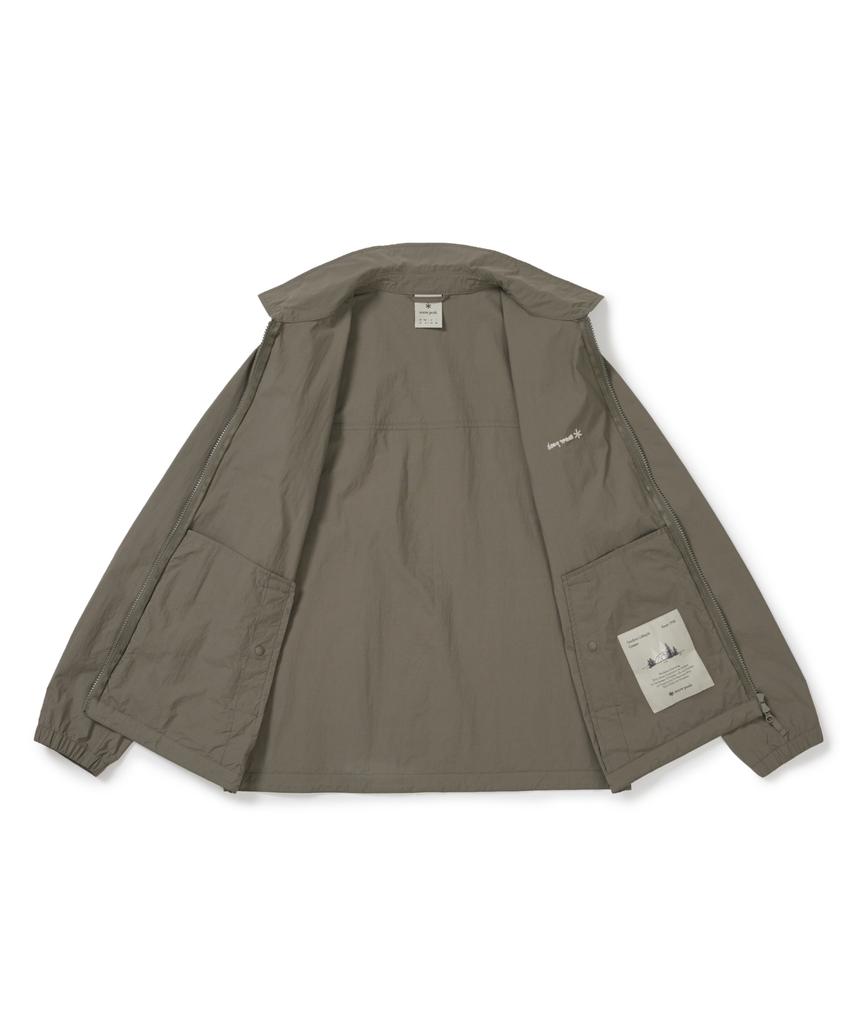 Snowpeak Apparel Lightweight Taslan Collared Jacket (S26Mmlwb52) Khaki