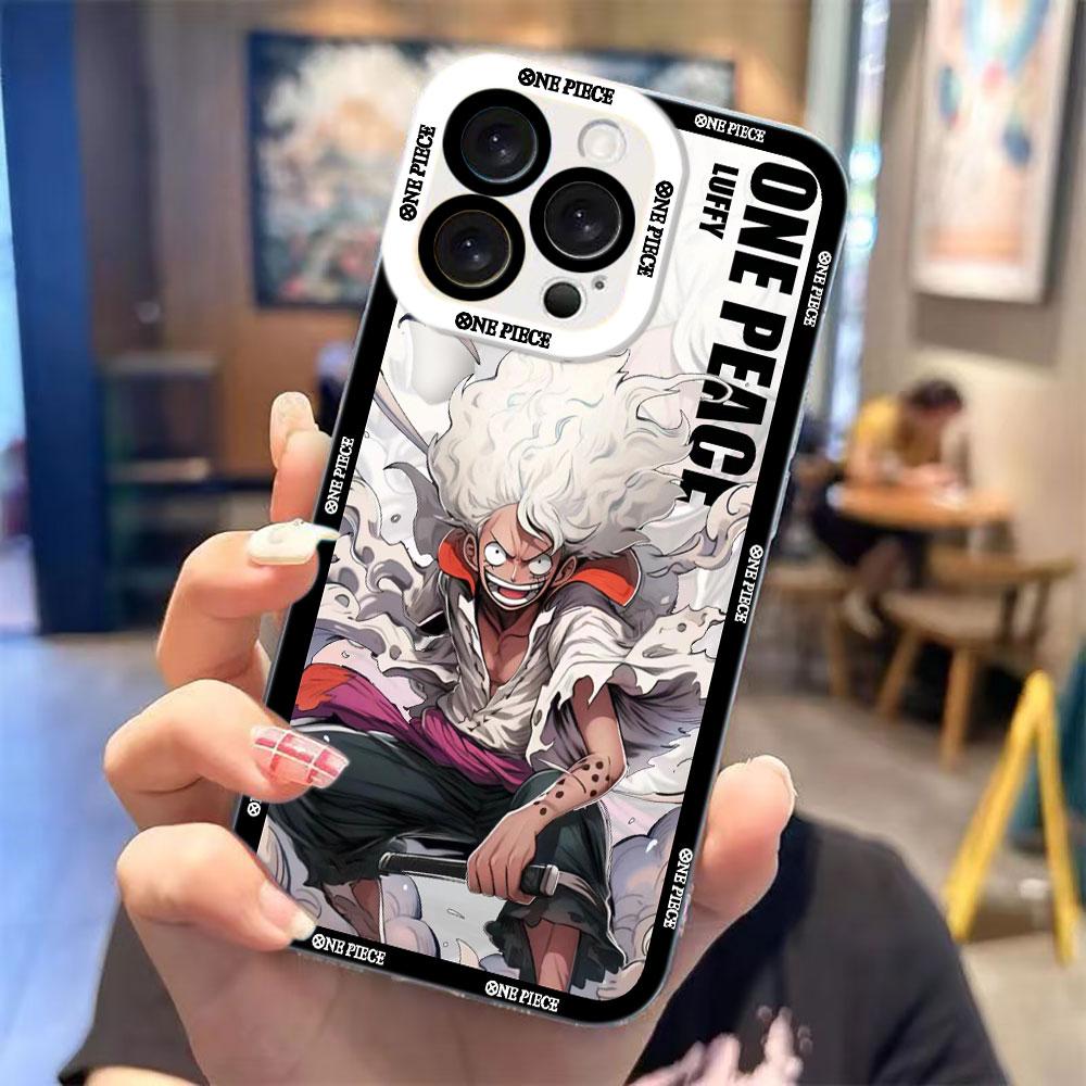 

One P-Piece Luffy Gear 5 Clear Phone Case For Realme 15 5 6 7 7I 8 8I 9 9I 10 11 12 NOTE 70 C75 C71 C67 C65 C55 C53 C35 Cover REALME C33