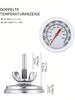Stainless Steel Barbecue BBQ Thermometer Temperature Range 50 – 500 ℃