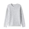 Women's Solid Color Wool Sweater - Autumn/Winter 2025, Round Neck Knitted Top