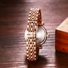 Cute and Popular Adjustable Stainless Steel Quartz Stylish Fashion Watch Perfect for or As a Gift for Her Women's Watch, Waterproof Length, Watch, -