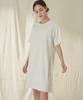 210EDIT Pleated Short Sleeve Dress_Zd2Op561_Ivo