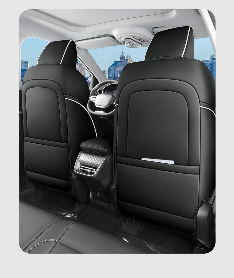 All-Season Leather Car Seat Cushion for Wuling Xingyun - Five-Seater Special Edition