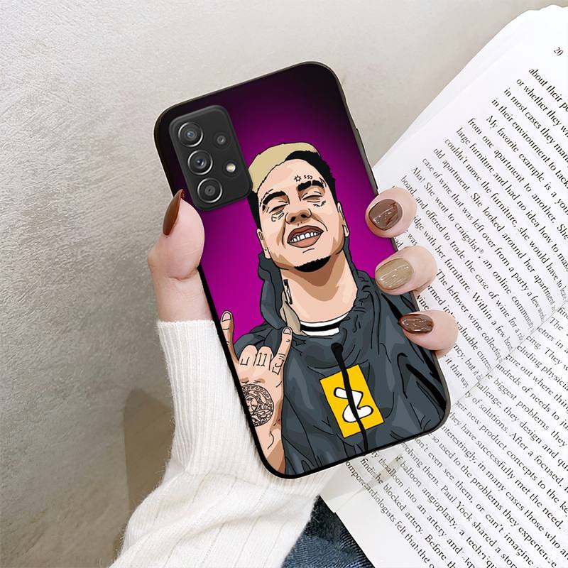 Duki Rapper Phone Case For Samsung Galaxy A02 A12 A21 A22 A32 A41 A42 A51 A71 A72 Shell