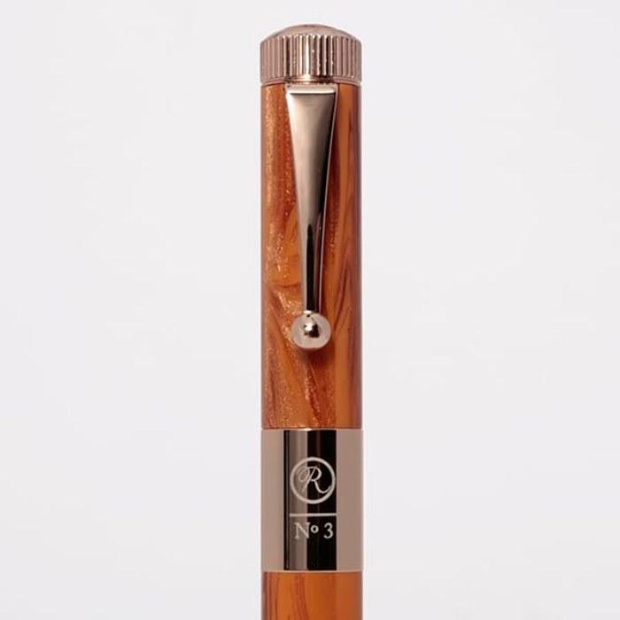 Romeo No. 3 Ballpoint Pen, Thick Barrel, Yellow Birch