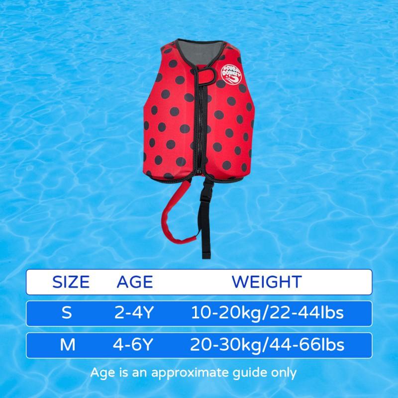 Kids Life Vest Boating Swimming Snorkeling Portable High-Buoyancy Floatation Jacket S M Sizes Small