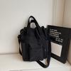 Schoolbag New Tooling Wind Backpack Women's Shoulder One Shoulder Crossbody Large Capacity Handbag Commuter Versatile Simple Three-purpose Bag