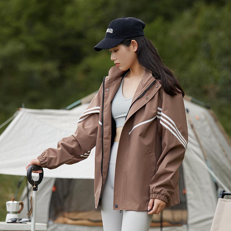Jacket Men's and Women's Same Windproof and Waterproof Spring and Autumn Outdoor Thin Breathable Casual Mountaineering