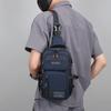 Men's Versatile Outdoor Crossbody Chest Bag - Large Capacity, Trendy, Multifunctional, Single Shoulder Bag.