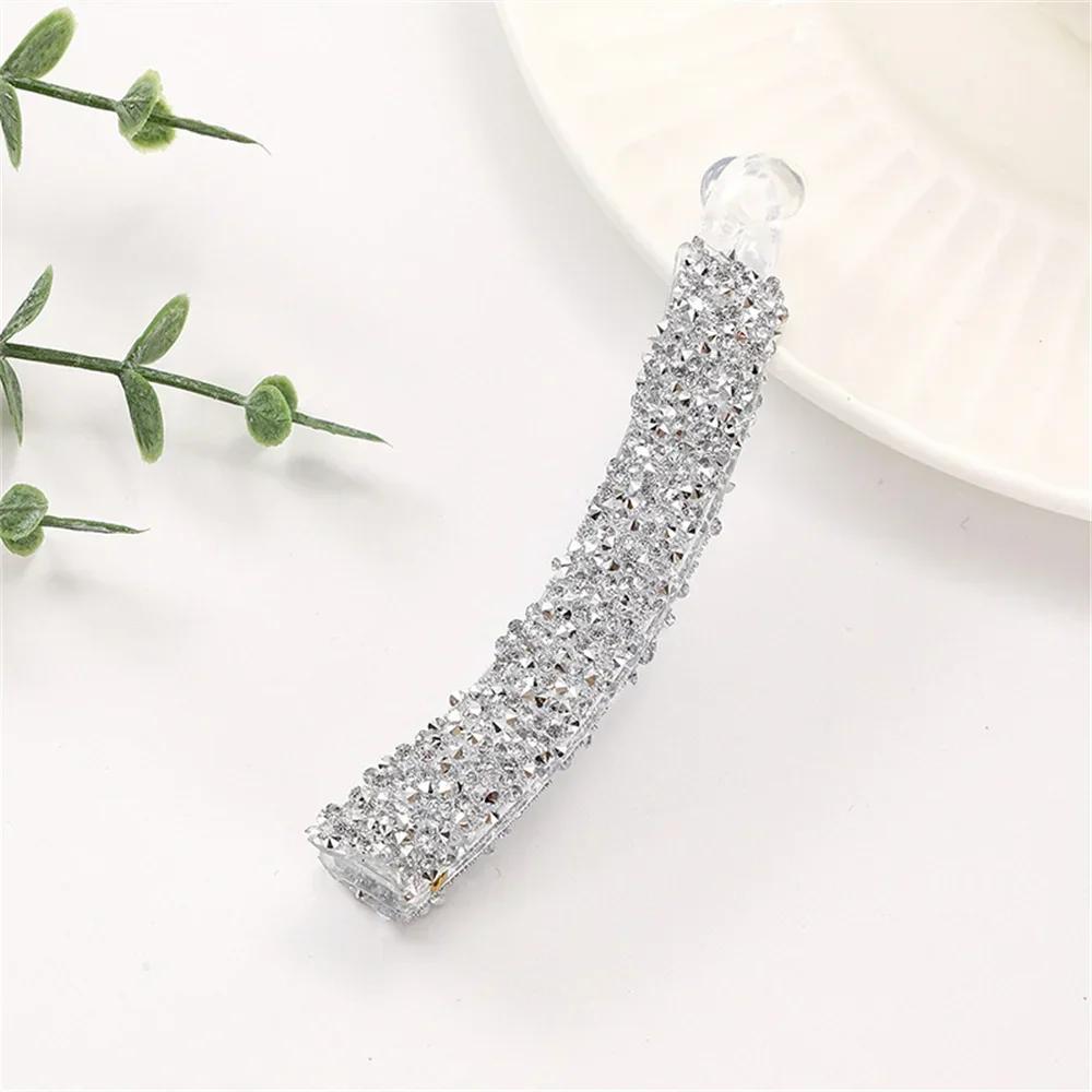 

Кристальная жемчужина Зажим для хвоста Простая заколка Держатель для хвоста Зажим-краб Стразы Пластиковые заколки-бананы Аксессуары для волос